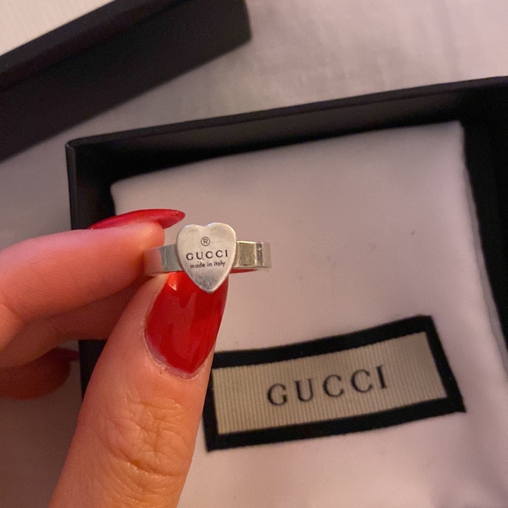 gucci heart ring